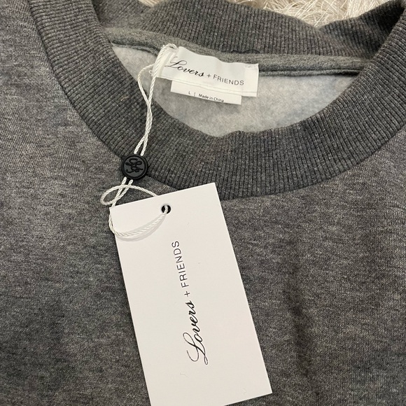 NWT Lovers + Friends Oversized Sweatshirt - Picture 5 of 5